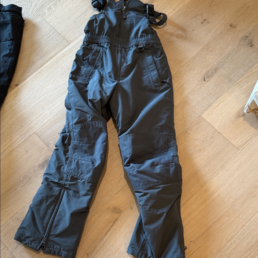 Lands' End Kids Gray Snow Pants